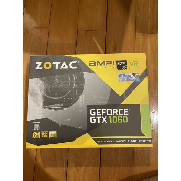 Zotac amp edition gtx 1060 6gb (มือสอง)