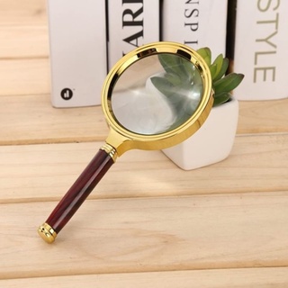 แว่นขยายมือจับ Xsmgx 5x magnifying glass แว่นขยายมือจับ ใช้ขยายตัวหนังสือหรืออุปกรณ์ขนาดเล็กให้มองเห็นชัดเจน