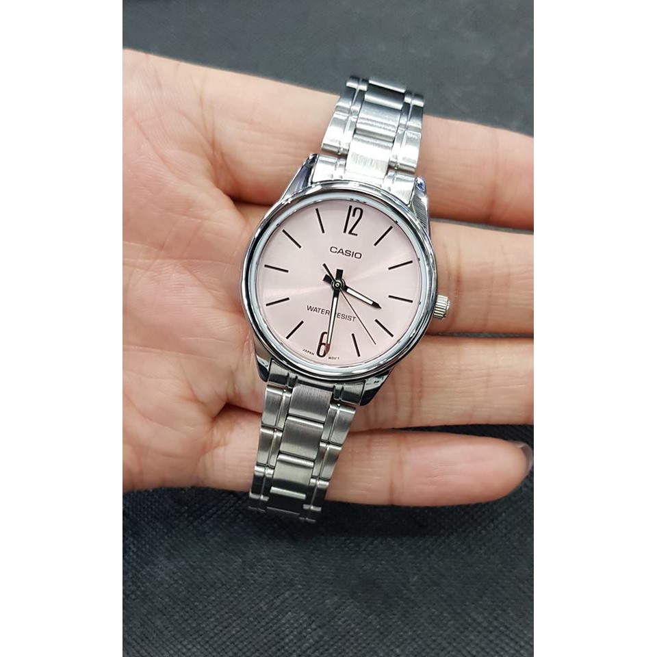 นาฬิกาข้อมือ ผู้หญิง Casio  LTP-V005D-4 รุ่น LTP-V005D-4B ประกัน cmg