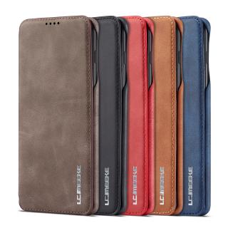 Samsung Galaxy S10 S20 S21 S8 S9 Plus S20 S21 Ultra หรูหรา หนังสัตว์ ดีด ยืน กันกระแทก กรณี ปก Luxury Leather Case