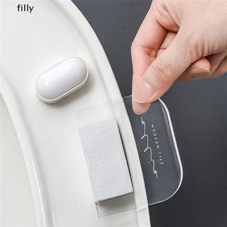 [FILLY] Portable Nordic Transparent Toilet Seat Lifter Toilet Lifting Device No Touching DFG