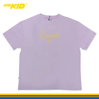 Kidkid(คิดคิด) Pastel Oversize T-Shirt Collection เสื้อยืด คิดคิด สีพาสเทล โอเวอร์ไซส์ สีม่วง