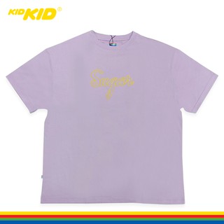 Kidkid(คิดคิด) Pastel Oversize T-Shirt Collection เสื้อยืด คิดคิด สีพาสเทล โอเวอร์ไซส์ สีม่วง