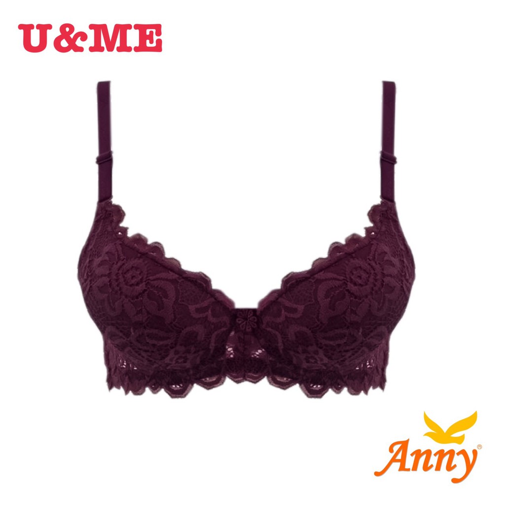U&MEชุดชั้นใน บราAnnyอัพคัพ อกตูม มีโครง ดันทรง ฟองหนาพิเศษ3cm เสื้อใน@@2277