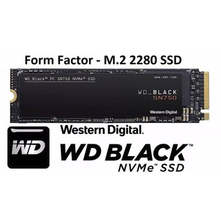 Ssd Wd Black Sn750 1tb Pcie Nvme M 2 2280 6 660