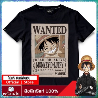 สินค้าขายดีรุ่นใหม่ 【ONEPIECE STORE】เสื้อวันพีช ลายลิขสิทธิ์แท้  เสื้อยืดลายการ์ตูน  one piece DOP-1241-BK