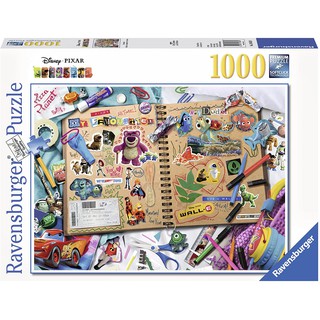 จิ๊กซอว์ Ravensburger - Disney Pixar Scrapbook  1000 piece  (ของแท้  มีสินค้าพร้อมส่ง)