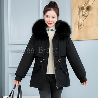 7 สี (พร้อมส่ง) ขนฟู Coat Winter เสื้อโค้ท เสื้อโค้ทแต่งขนเฟอร์ เสื้อกันหนาว มีซับใน ตกแต่งขนเฟอร์ ถอดได้ มีฮู้ด