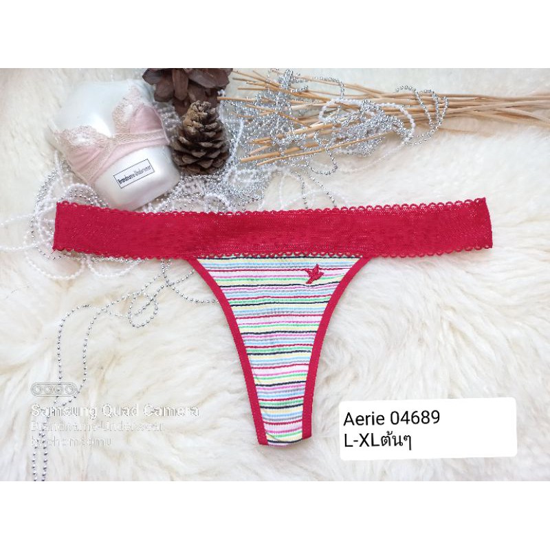 Aerie Size SMLต้นๆ ชุดชั้นใน/กางเกงใน ทรง จีสตริง(G-string) Aerie04689