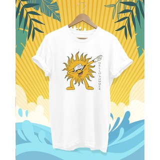 เสื้อยืด HELLO SUMMER THE SUN