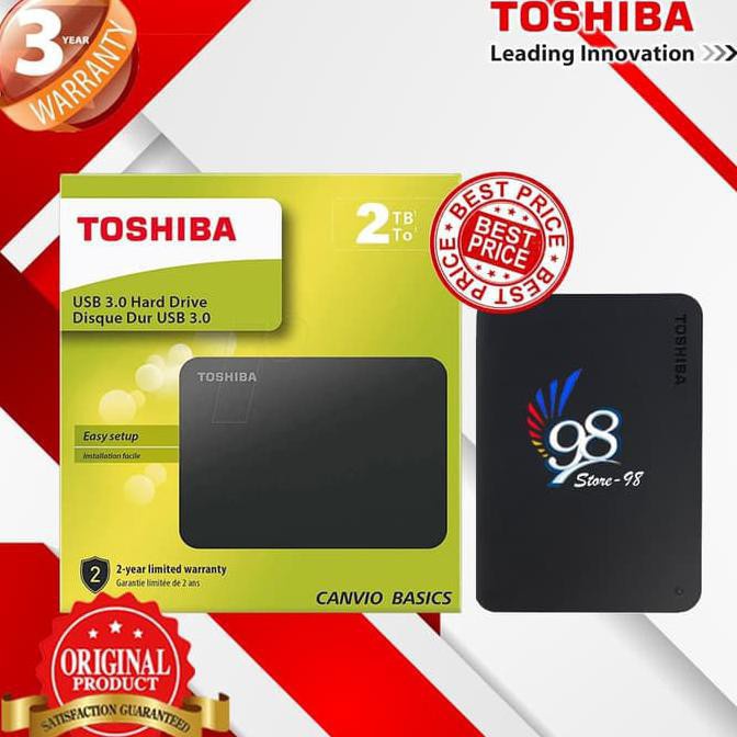 Toshiba Canvio Basics Basic 2TB/1TB - HDD Hardisk / Harddisk External 2.5\\"
