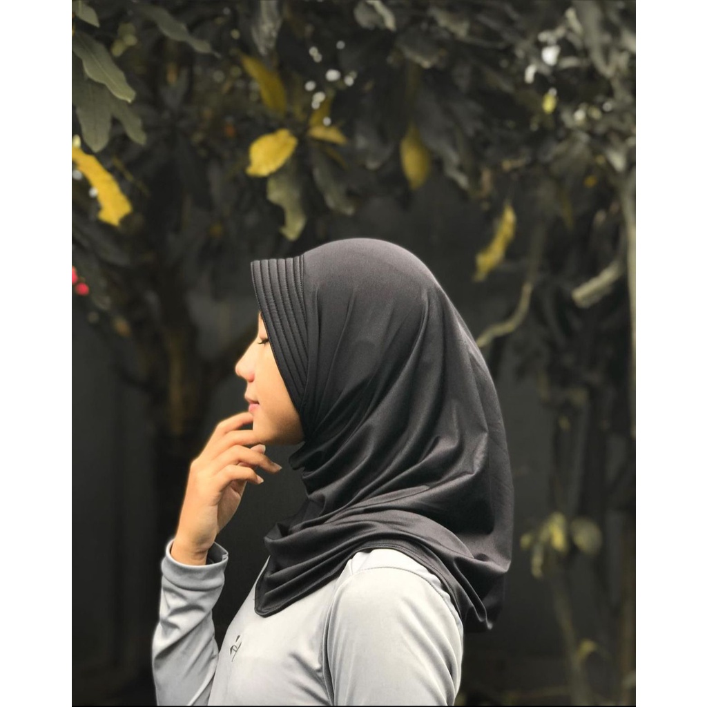 Hijab SPORT HIJAB Instant HIJAB วอลเลย์บอลบาสเกตบอล GYM FITNESS ZUMBA ว่ายน้ํา