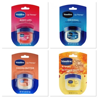 🔥แท้100% เช็คโค้ดได้ Vaseline Lip Therapy 7 g.