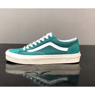 VANS OLD SKOOL SKYLE36 GREEN รองเท้าผ้าใบสีเขียว