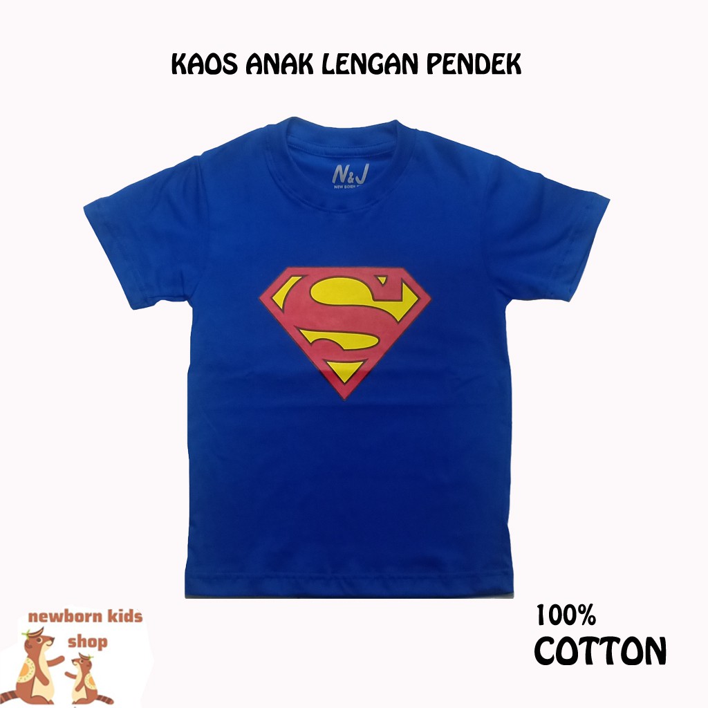 เสื้อยืด SUPERMAN CARTOON CHILDRENS