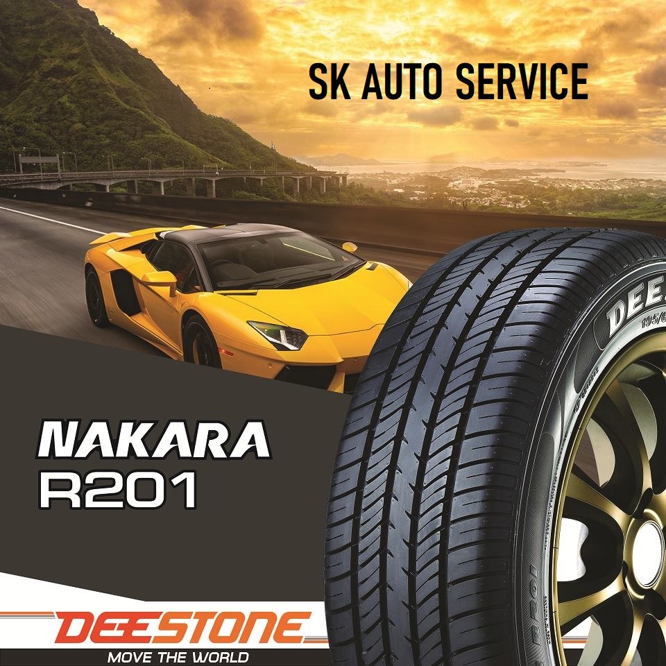 DEESTONE ยางรถยนต์ 175/65R14 (ล้อขอบ 14) รุ่น R201 4 เส้น (ใหม่กริ๊ปปี 2025)+ประกันอุบัติเหตุ