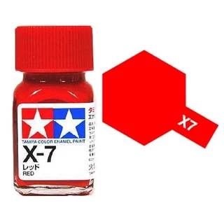 TAMIYA Enamel 80001 X-1, 80002 X-2, 80003 X-3, 80004 X-4, 80005 X-5, 80006 X-6, 80007 X-7, 80008 X-8 สีอีนาเมล