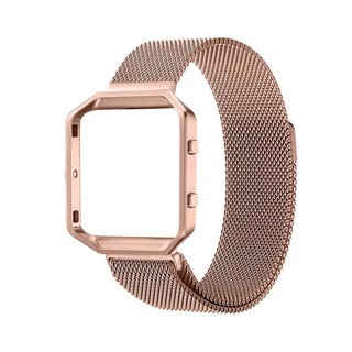 เคสกรอบโลหะพร้อมแม่เหล็กสําหรับ fitbit blaze