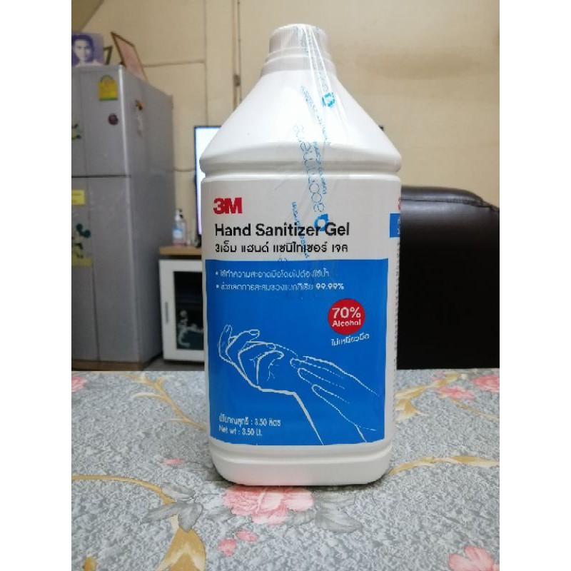 3M Hand Sanitizer Gel 3.5L 3เอ็ม ผลิตภัณฑ์แอลกอฮอร์เจล 3.5 ลิตร - c ...
