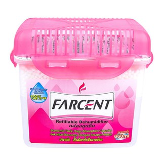 กล่องดูดชื้น D-600 FARCENT 660 มล.MOISTURE ABSORBER FARCENT D-600 660ML