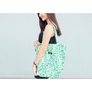 3D Green Bag กระเป๋าถือใบใหญ่,กระเป๋าสะพายข้าง