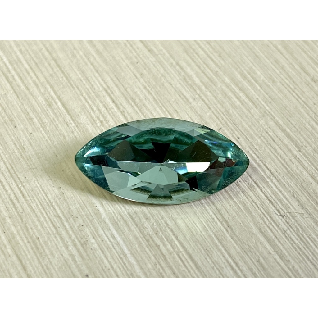 MC Navette Aquamarine 18X9mm 5Pcs/Pack