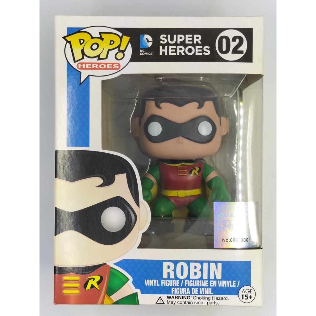 Funko Pop DC Heroes Comics Batman - Robin #02