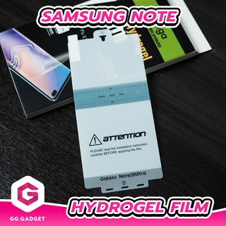 ฟิล์มไฮโดรเจล (Hydrogel Film) For Samsung Note Series ยี่ห้อ LIGA(ลิก้า)