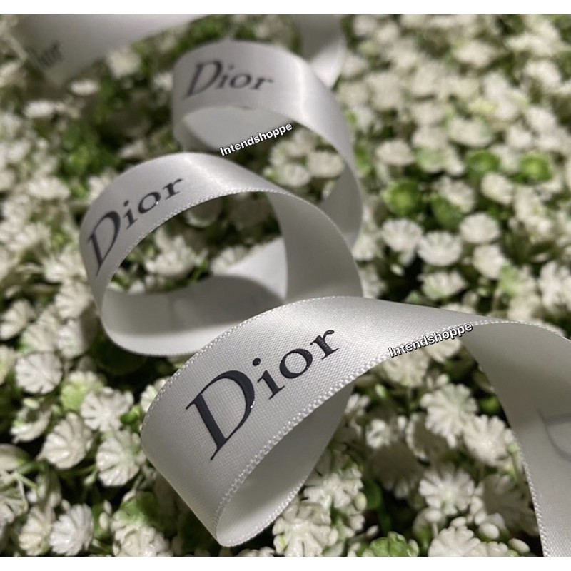ริบบิ้น dior ribbon แท้ 100% พร้อมส่ง กดสั่งไดเลย