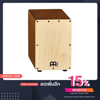 Meinl MINI CAJON คาฮองขนาดเล็กสำหรับเคาะจังหวะ รุ่น SCAJ1LB-NT