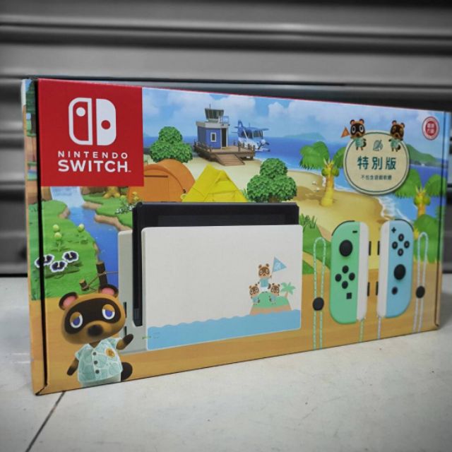สินค้าพร้อมจัดส่ง​ภายใน3วัน#Nintendo Switch #Animal Crossing: New Horizons Limited Edition ประกันร้าน เครื่องโซนฮ่องกง