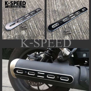 ครอบปลายท่อแต่ง CNC For Rebel300&amp;500 (สินค้าแท้จากK-Speed)