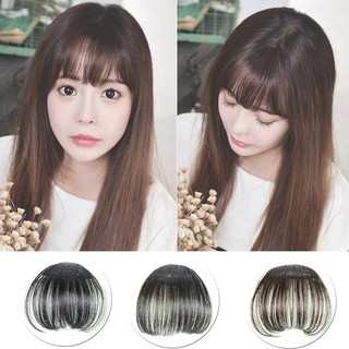 Air Translucent Fake Bangs Fringe Thin Hair Women