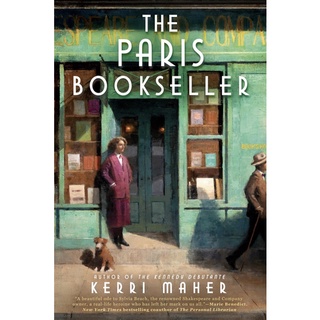 หนังสือภาษาอังกฤษ The Paris Bookseller by Kerri Maher