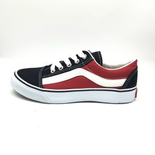 OV6 ทรง Vans Old Skools สีดำแดง 38-44