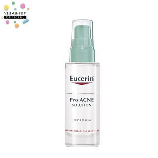 [พร้อมส่ง] * ยี่ห้อ Eucerin(ยูเซอริน) Pro ACNE SOLUTION SUPER SERUM ขนาด 30 มล. [EXP.10/04/2022]