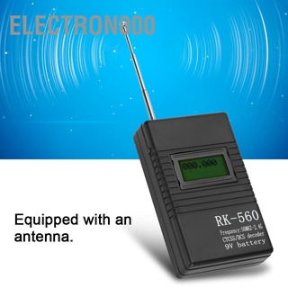 Electron000 Accurate Rk560 50Mhz-2.4Ghz เครื่องวัดความถี่เคาน์เตอร์แบบพกพา