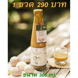 น้ำขิงกระเทียม+น้ำผึ่ง Water Herb เครื่องดื่มสมุนไพรบำรุงร่ายการ ขนาดบรรจุ 300ml จำนวน 1 ขวด