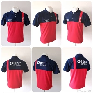 เสื้อโปโล ยูนิฟอร์ม (ด้านหน้าปัก BEST EXPRESS)