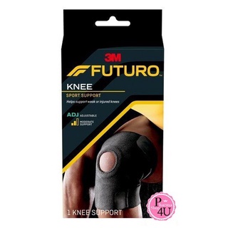 ⚽ส่งไวมาก⚽ Futuro Sport Adjustable Knee Stabilizer(พยุงหัวเข่าปรับกระชับได้ สปอร์ต) สีดำ #3491