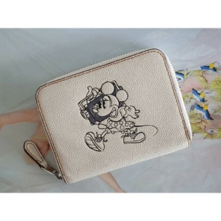 🐘🐘 SMALL ZIP AROUND WALLET WITH MINNIE