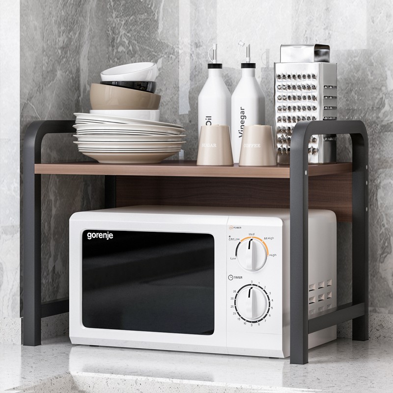 KUMALL สำหรับวางของคร่อมไมโครเวฟ Microwave racks ชั้นวางคร่อมไมโครเวฟ ชั้นวางของ ชั้นวางอเนกประสงค์ -8821 #3