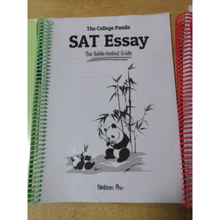 SAT Essay สำหรับสอบเขียน Essay แถมแบบฝีกหัด 1 เล่ม