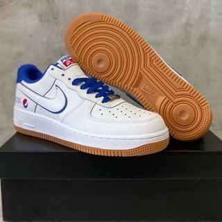 รองเท้า N ike Air Force 1 x Pepsi (Unisex) ✅มีเก็บเงินปลายทาง F34