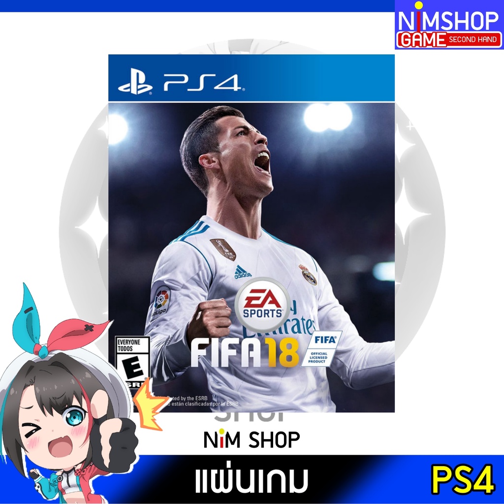(มือ2) PS4 : FIFA 18 แผ่นเกม มือสอง สภาพดี
