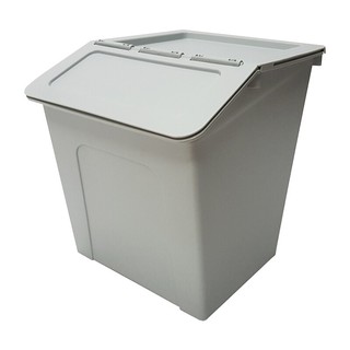 กล่องอเนกประสงค์ฝาหน้า (ซ้อนได้) รุ่น API-111 ขนาด 41.20 x 39 x 37.70 ซม. สีเทา  Multipurpose Box (Stackable) Model API