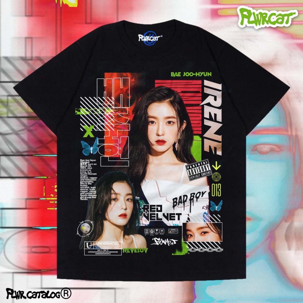 RED VELVET / IRENE TEE / FLWRCAT V3.0