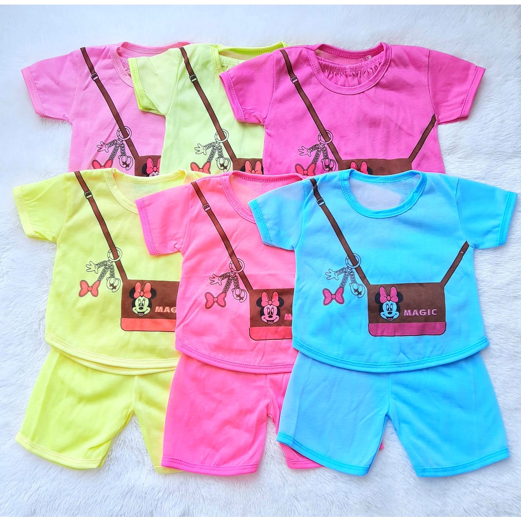 /Pay On The Place/ชุดนอน ผ้าฝ้าย สําหรับเด็ก 0-12 เดือน