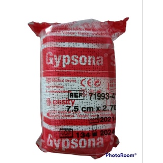 เฝือกปูน 3 นิ้ว  เฝือก ยี่ห้อ GYPSONIC