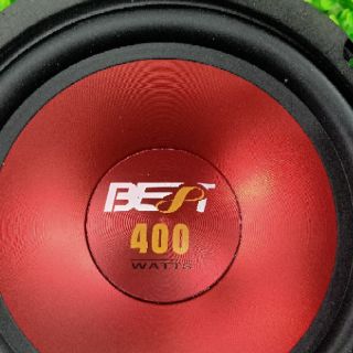 ดอกลำโพง 6.5 นิ้ว  Best รุ่น BW-605 กำลังขับ 400 วัตต์  !ลำโพง 6.5 นิ้ว ลำโพงซับวูฟเฟอร์  (ขนาดบรรจุ 1 ชิ้น)/ขอบยางสีดำ*